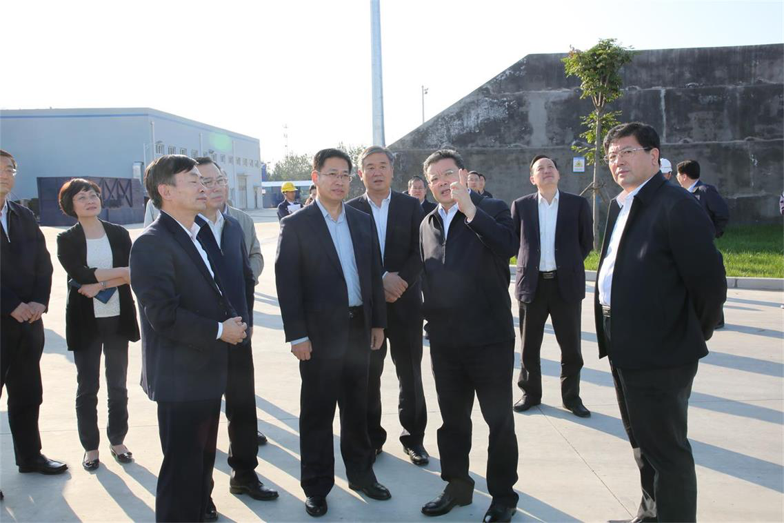 市委副書記、市長孟凡利考察平度南村大型秸稈生物天然氣項目